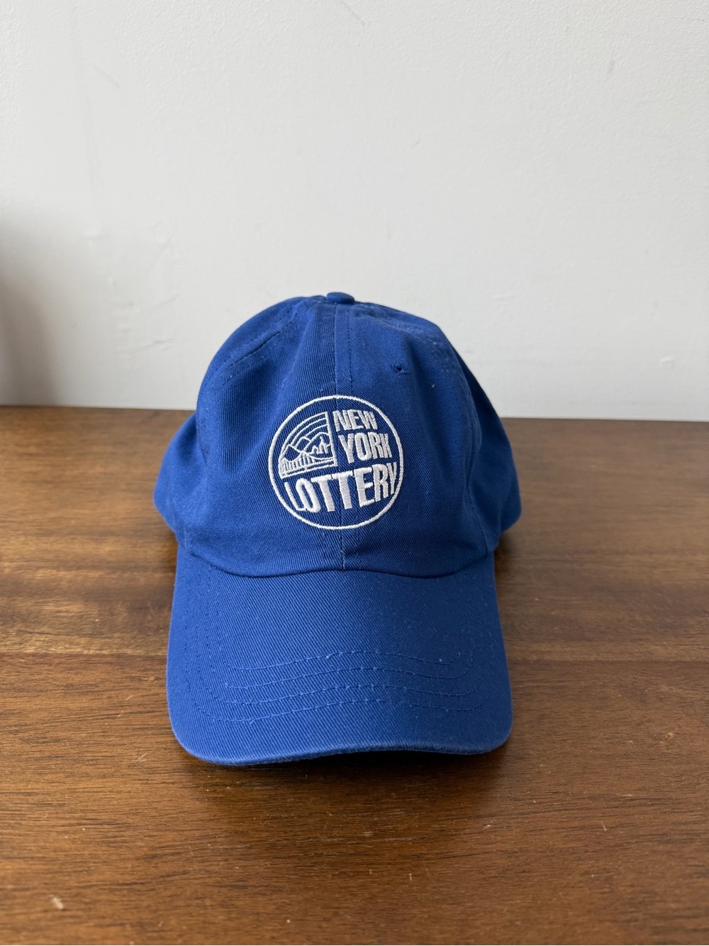New York Lottery Blue Logo Baseball Cap